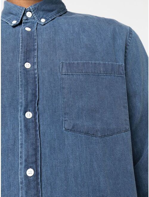 Wood Wood Andrew classic denim shirt