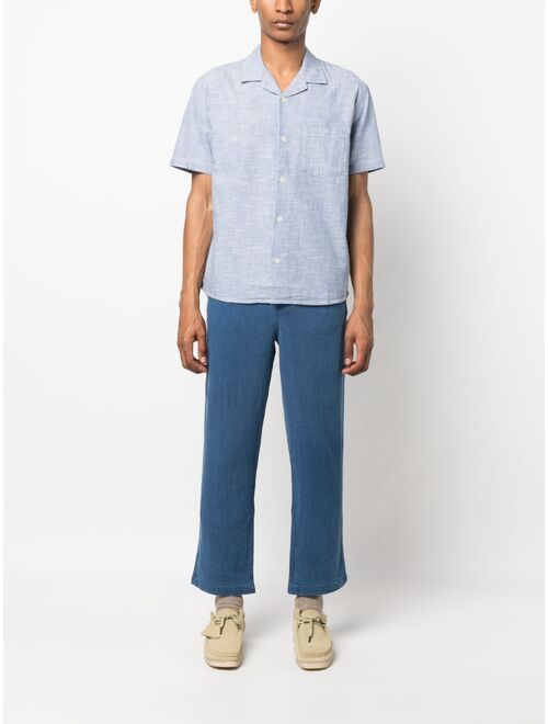 Corridor short-sleeve cotton shirt