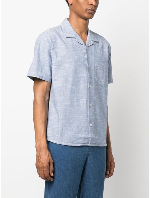 Corridor short-sleeve cotton shirt