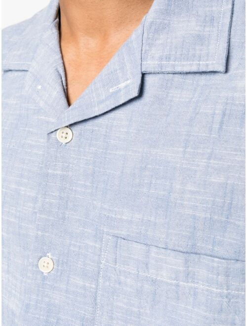 Corridor short-sleeve cotton shirt