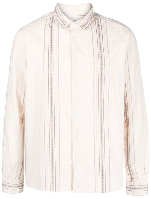 YMC Dean long-sleeved cotton shirt