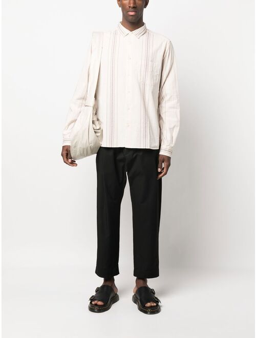 YMC Dean long-sleeved cotton shirt