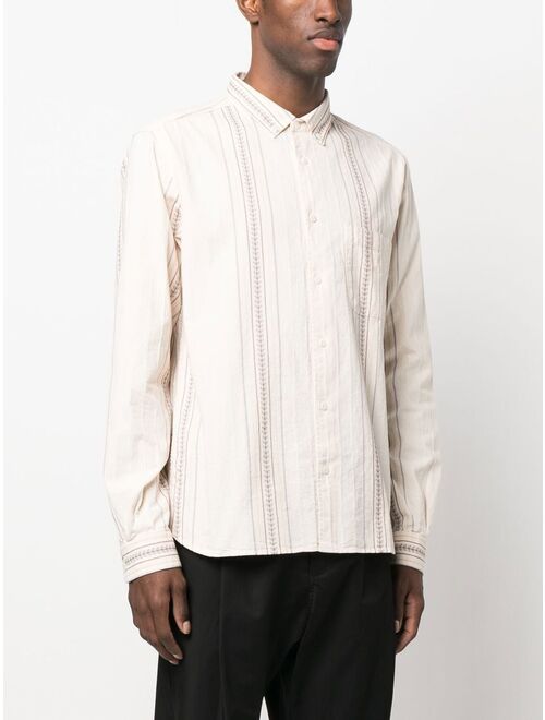 YMC Dean long-sleeved cotton shirt