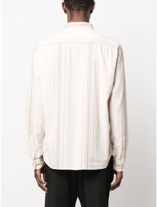 YMC Dean long-sleeved cotton shirt