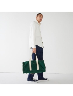 Limited-edition canvas duffel bag