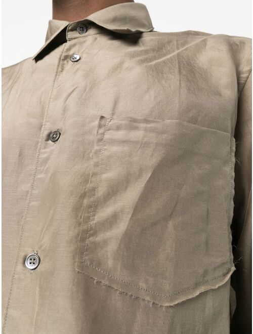 Berner Kuehl long-sleeve chest-pocket shirt