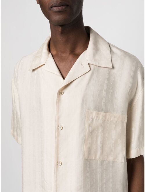 Golden Goose logo-print short-sleeved shirt