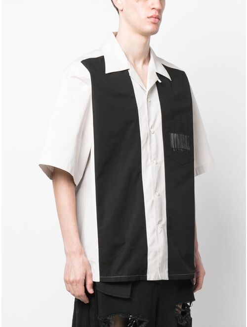 VETEMENTS two-tone bowling shirt