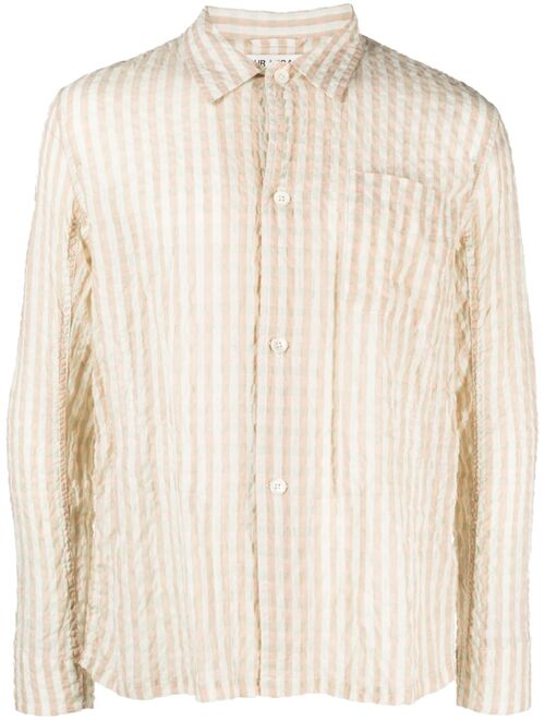 OUR LEGACY striped box shirt