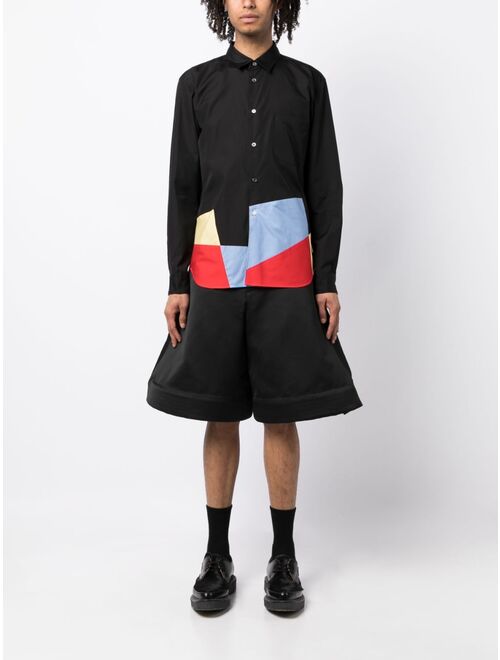 Comme Des Garcons Homme Plus graphic-print long-sleeved shirt