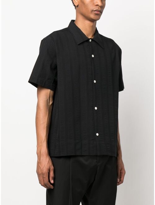 mfpen tonal seersucker striped shirt