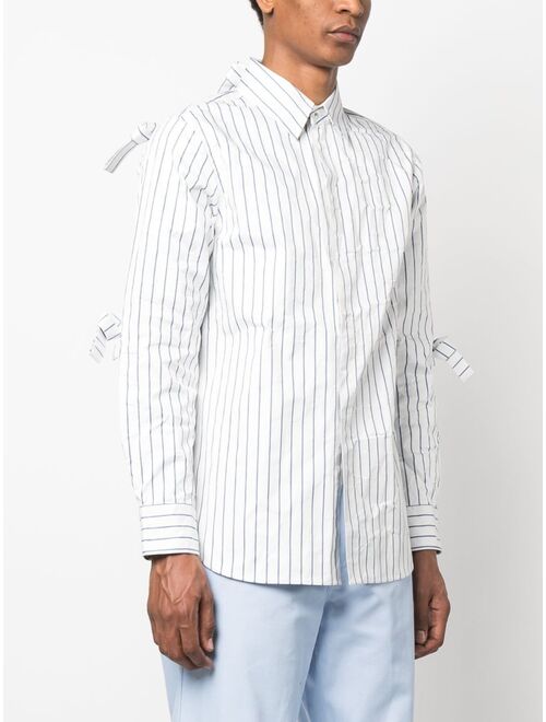 Craig Green striped long-sleeve shirt