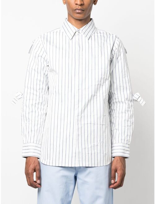 Craig Green striped long-sleeve shirt