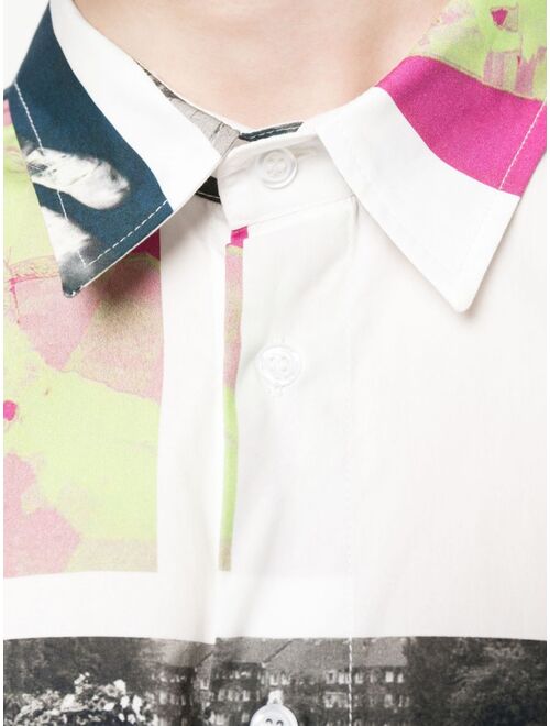 Pop Trading Company photo-print cotton shirt