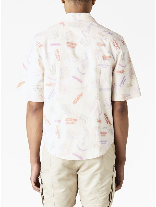 Jacquemus La chemise Jean-print shirt