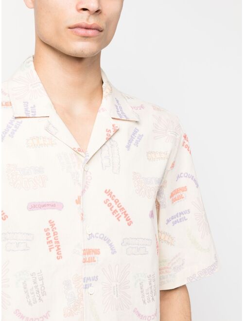 Jacquemus La chemise Jean-print shirt