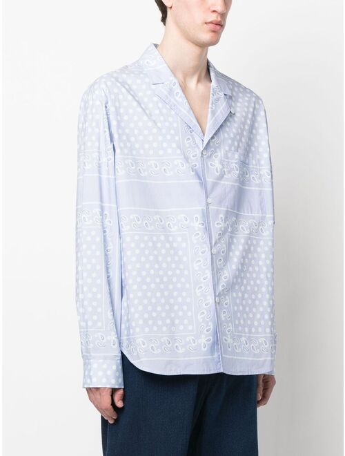 Jacquemus Le Chemise Luis paisley-print shirt