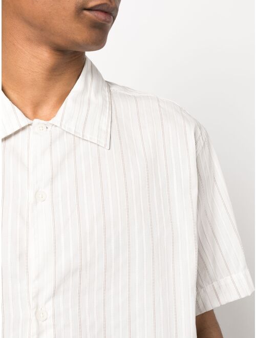 mfpen pinstriped short-sleeve shirt