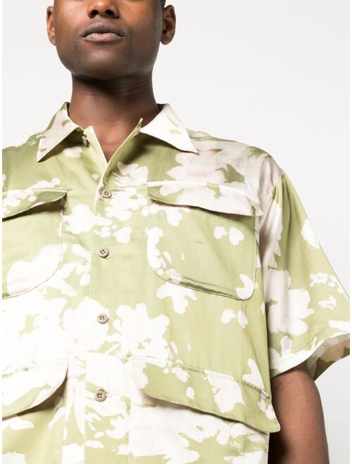 Nicholas Daley floral-print short-sleeved shirt