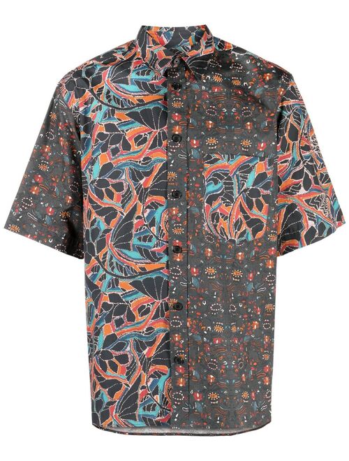 MARANT graphic-print cotton shirt