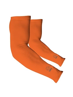Tuff Sports Wear TUFF Compression Cooling Arm Sleeves - UPF 50 Arm Sleeves for Men & Women