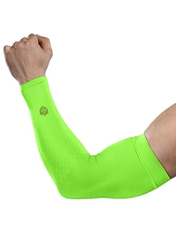 SHINYMOD UV Protection Arm Sleeves Men Women Cycling Driving Golfing Running
