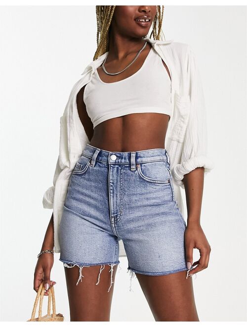 & Other Stories Favorite denim shorts in LA Blue