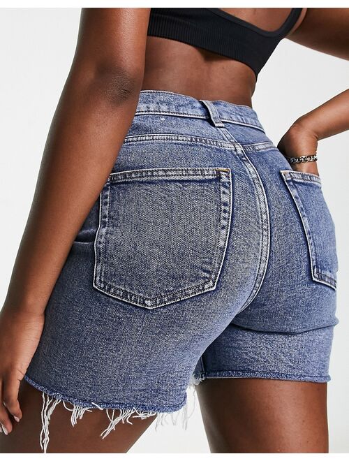 & Other Stories Favorite denim shorts in Vikas Blue