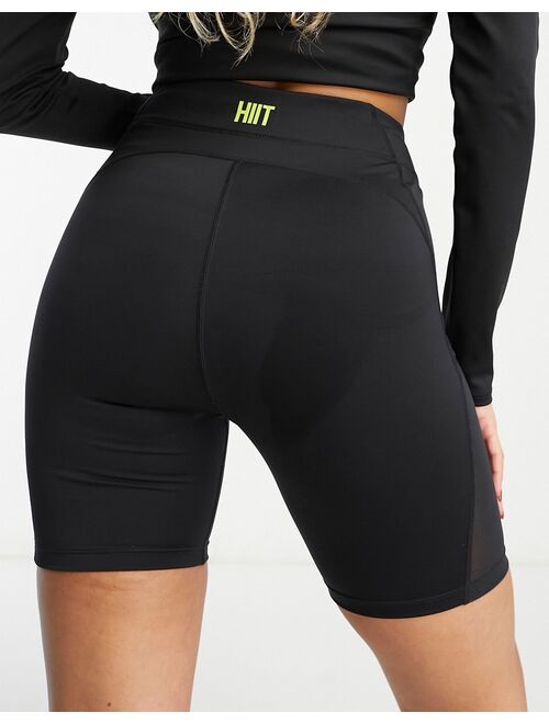 HIIT side mesh legging short