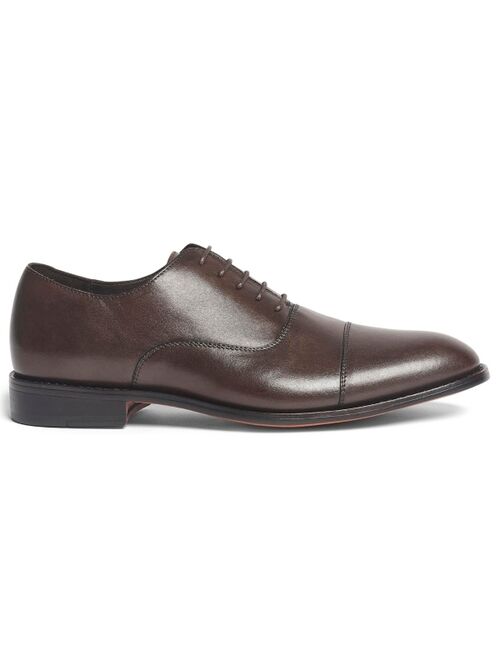 ANTHONY VEER Men'sClinton Cap-Toe OxfordLeather Dress Shoes