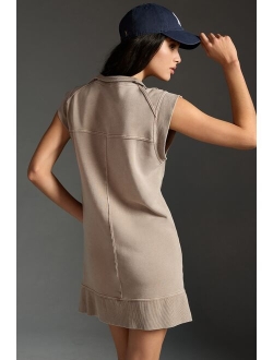 Daily Practice by Anthropologie Meru Zip-Front Mini Dress