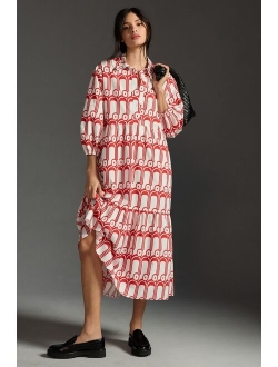 The Bettina Tiered Shirt Dress