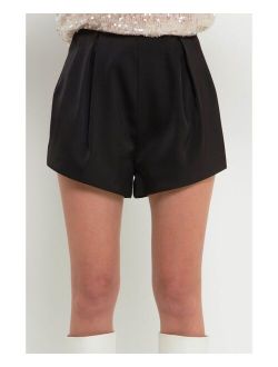 GREY LAB Women's High Waisted Balloon Shorts