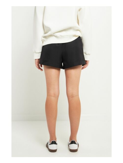 GREY LAB Women's Elastic Waist Shorts