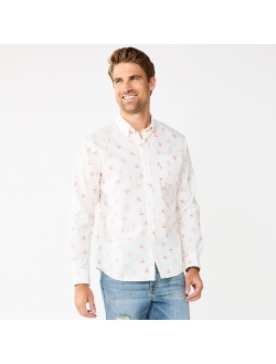 Perfect-Length Button-Down Shirt