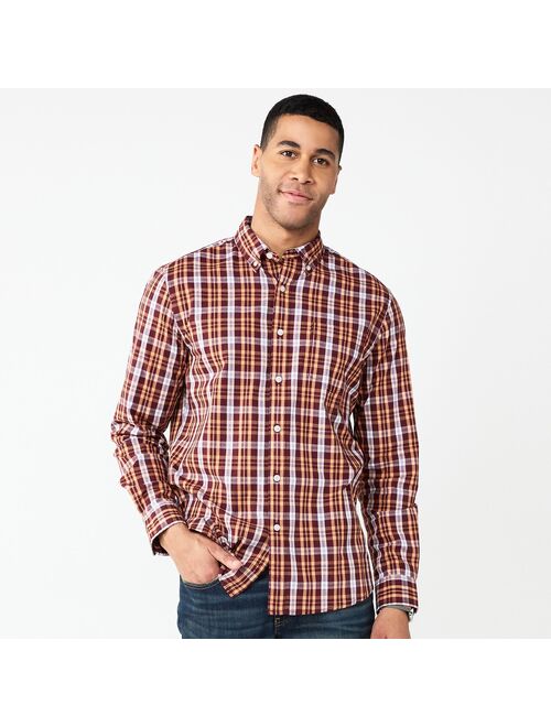 Men's Sonoma Goods For Life Perfect-Length Button-Down Shirt