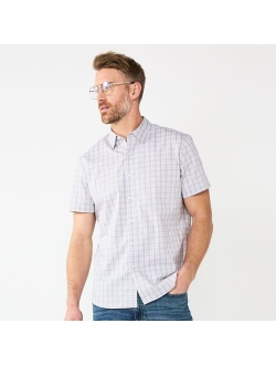 Short Sleeve Performance Button-Down Shirt