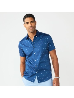 Short Sleeve Performance Button-Down Shirt