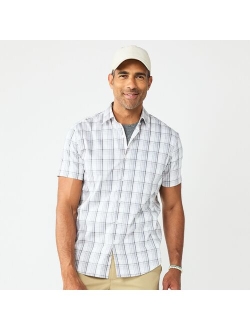 Short Sleeve Performance Button-Down Shirt