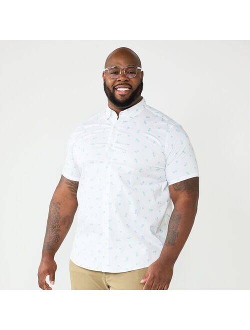 Big & Tall Sonoma Goods For Life Performance Button-Down Shirt