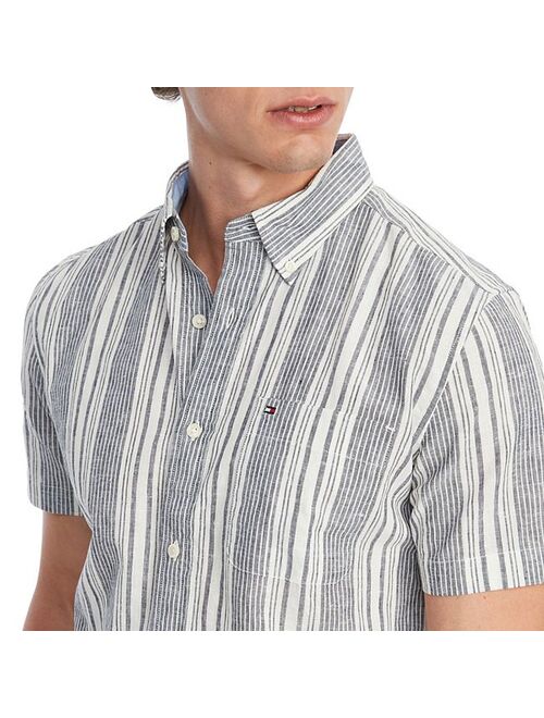 Men's Tommy Hilfiger Printed Button-Down Shirt