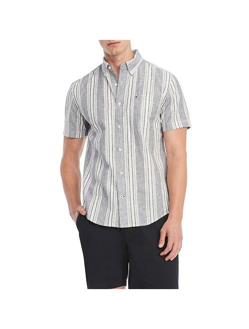 Men's Tommy Hilfiger Printed Button-Down Shirt