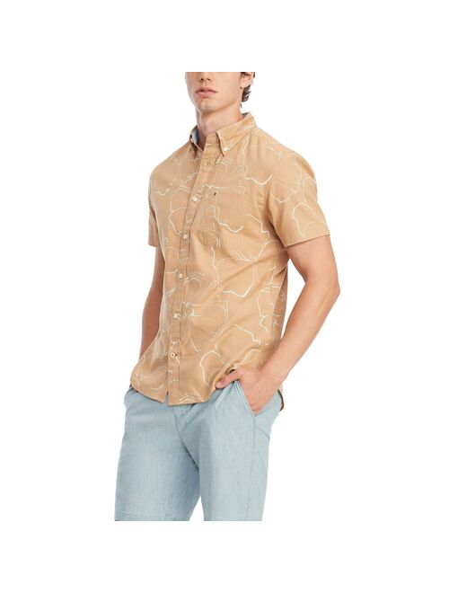 Men's Tommy Hilfiger Printed Button-Down Shirt