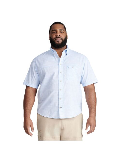 Big & Tall IZOD Saltwater Classic-Fit Chambray Button-Down Shirt