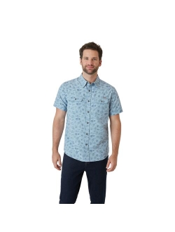 Mountain Regular-Fit Performance Button-Down Shirt