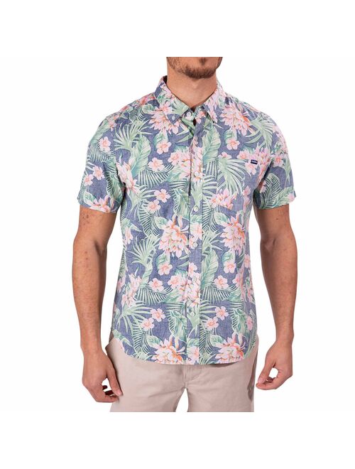 Men's Chubbies Short Sleeve Button Down Shirt