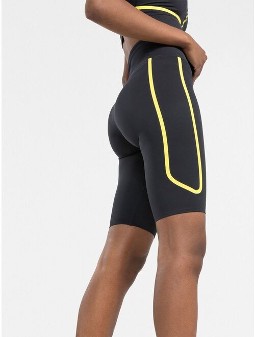 There Was One high-waisted cycling shorts