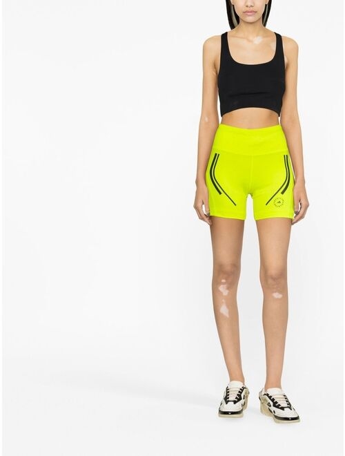 adidas by Stella McCartney high waist shorts