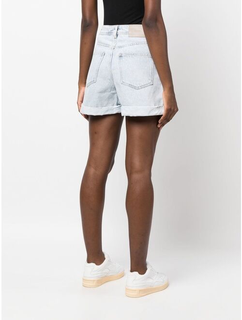 12 STOREEZ light-wash denim shorts