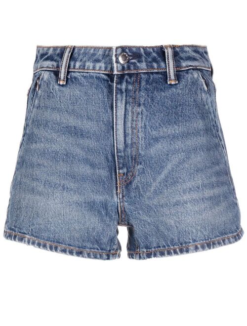 Alexander Wang high-rise denim shorts